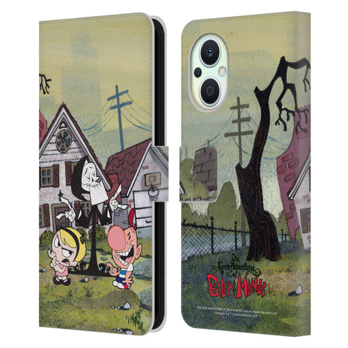 The Grim Adventures of Billy & Mandy Graphics Poster Leather Book Wallet Case Cover For OPPO Reno8 Lite
