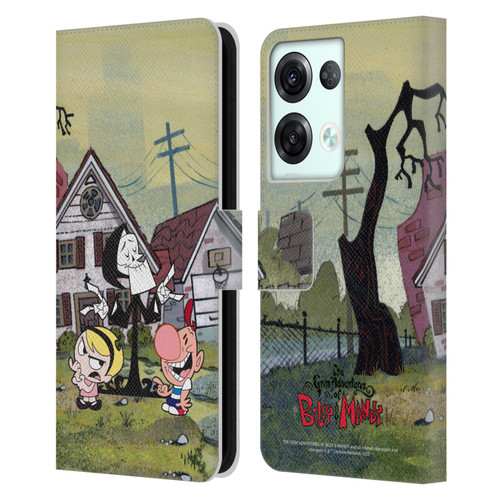 The Grim Adventures of Billy & Mandy Graphics Poster Leather Book Wallet Case Cover For OPPO Reno8 Pro