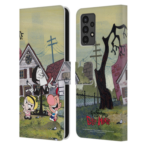 The Grim Adventures of Billy & Mandy Graphics Poster Leather Book Wallet Case Cover For Samsung Galaxy A13 (2022)