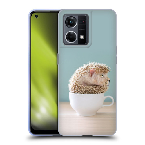 Pixelmated Animals Surreal Pets Lionhog Soft Gel Case for OPPO Reno8 4G