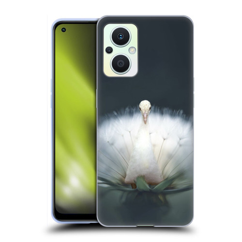 Pixelmated Animals Surreal Pets Peacock Wish Soft Gel Case for OPPO Reno8 Lite