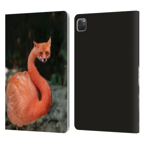 Pixelmated Animals Surreal Wildlife Foxmingo Leather Book Wallet Case Cover For Apple iPad Pro 11 2020 / 2021 / 2022