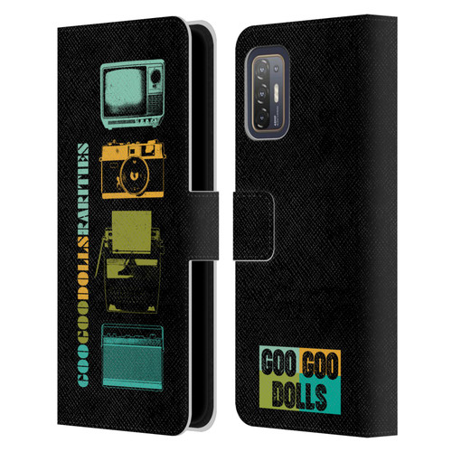 Goo Goo Dolls Graphics Rarities Vintage Leather Book Wallet Case Cover For HTC Desire 21 Pro 5G