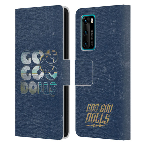 Goo Goo Dolls Graphics Rarities Bold Letters Leather Book Wallet Case Cover For Huawei P40 5G