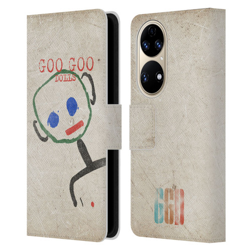 Goo Goo Dolls Graphics Throwback Super Star Guy Leather Book Wallet Case Cover For Huawei P50