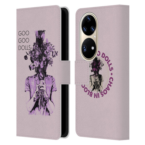 Goo Goo Dolls Graphics Chaos In Bloom Leather Book Wallet Case Cover For Huawei P50 Pro