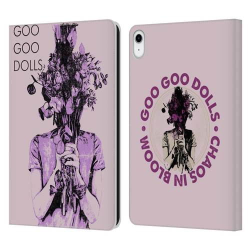 Goo Goo Dolls Graphics Chaos In Bloom Leather Book Wallet Case Cover For Apple iPad 10.9 (2022)