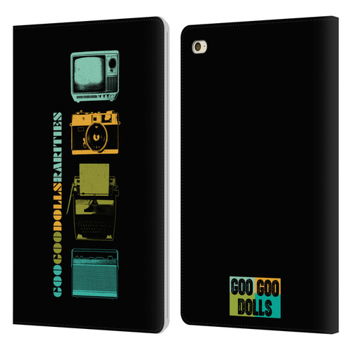 Goo Goo Dolls Graphics Rarities Vintage Leather Book Wallet Case Cover For Apple iPad mini 4
