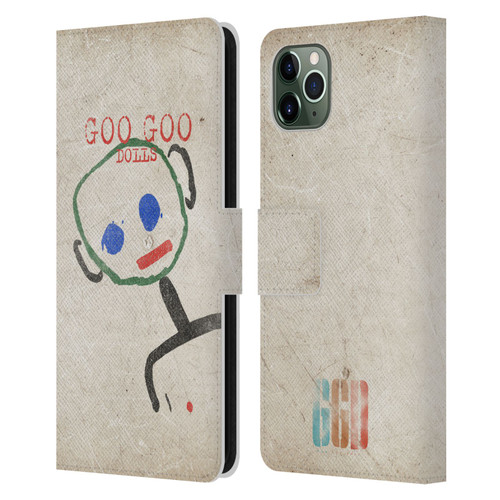 Goo Goo Dolls Graphics Throwback Super Star Guy Leather Book Wallet Case Cover For Apple iPhone 11 Pro Max