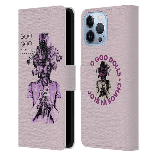 Goo Goo Dolls Graphics Chaos In Bloom Leather Book Wallet Case Cover For Apple iPhone 13 Pro Max