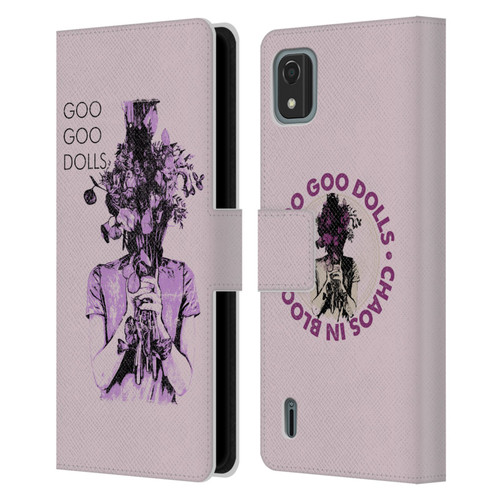 Goo Goo Dolls Graphics Chaos In Bloom Leather Book Wallet Case Cover For Nokia C2 2nd Edition