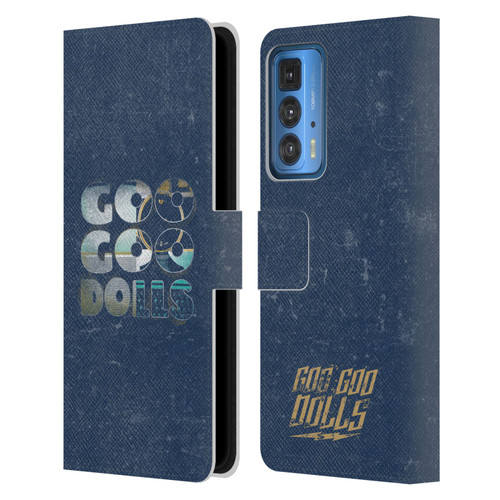 Goo Goo Dolls Graphics Rarities Bold Letters Leather Book Wallet Case Cover For Motorola Edge 20 Pro