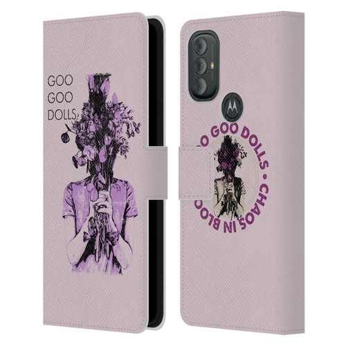Goo Goo Dolls Graphics Chaos In Bloom Leather Book Wallet Case Cover For Motorola Moto G10 / Moto G20 / Moto G30
