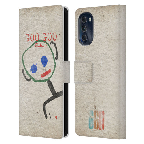 Goo Goo Dolls Graphics Throwback Super Star Guy Leather Book Wallet Case Cover For Motorola Moto G (2022)