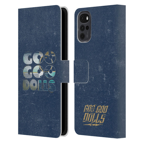 Goo Goo Dolls Graphics Rarities Bold Letters Leather Book Wallet Case Cover For Motorola Moto G22