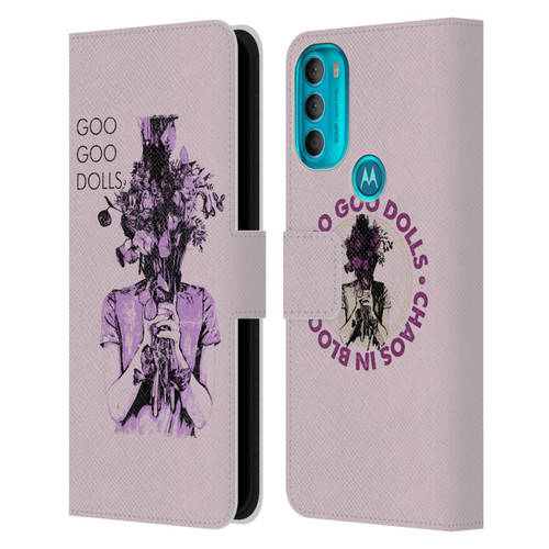 Goo Goo Dolls Graphics Chaos In Bloom Leather Book Wallet Case Cover For Motorola Moto G71 5G