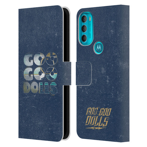 Goo Goo Dolls Graphics Rarities Bold Letters Leather Book Wallet Case Cover For Motorola Moto G71 5G