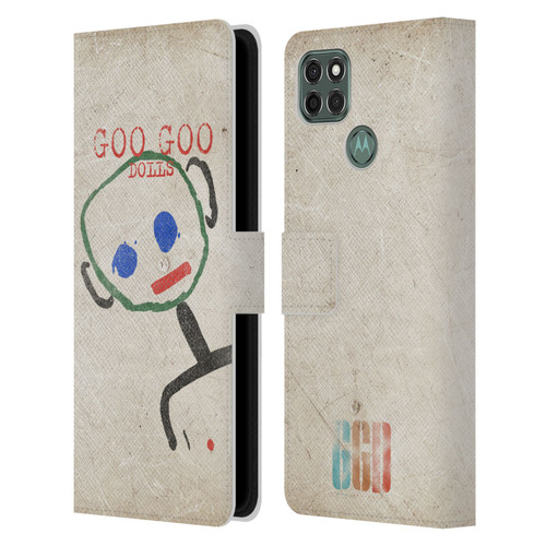 Goo Goo Dolls Graphics Throwback Super Star Guy Leather Book Wallet Case Cover For Motorola Moto G9 Power