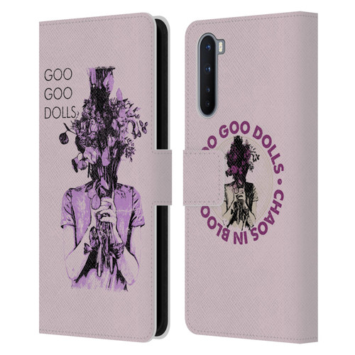 Goo Goo Dolls Graphics Chaos In Bloom Leather Book Wallet Case Cover For OnePlus Nord 5G