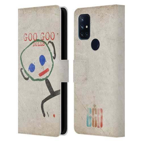 Goo Goo Dolls Graphics Throwback Super Star Guy Leather Book Wallet Case Cover For OnePlus Nord N10 5G