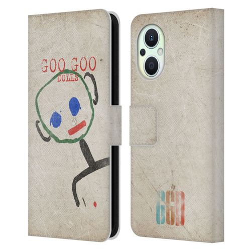 Goo Goo Dolls Graphics Throwback Super Star Guy Leather Book Wallet Case Cover For OPPO Reno8 Lite