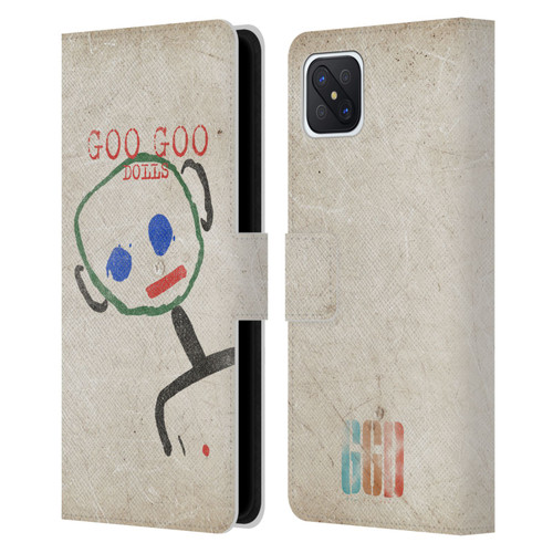 Goo Goo Dolls Graphics Throwback Super Star Guy Leather Book Wallet Case Cover For OPPO Reno4 Z 5G