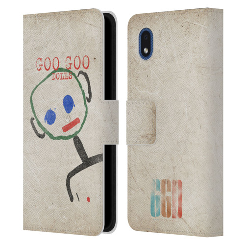 Goo Goo Dolls Graphics Throwback Super Star Guy Leather Book Wallet Case Cover For Samsung Galaxy A01 Core (2020)