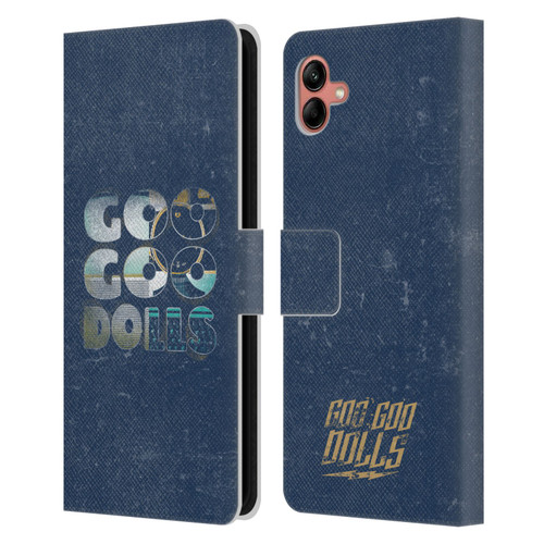 Goo Goo Dolls Graphics Rarities Bold Letters Leather Book Wallet Case Cover For Samsung Galaxy A04 (2022)