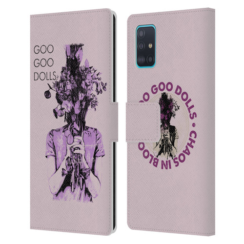 Goo Goo Dolls Graphics Chaos In Bloom Leather Book Wallet Case Cover For Samsung Galaxy A51 (2019)