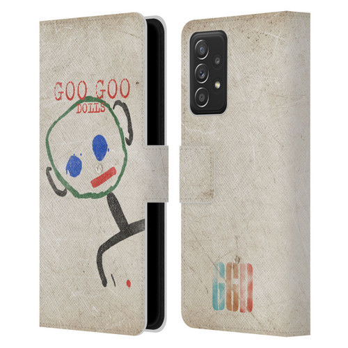 Goo Goo Dolls Graphics Throwback Super Star Guy Leather Book Wallet Case Cover For Samsung Galaxy A52 / A52s / 5G (2021)