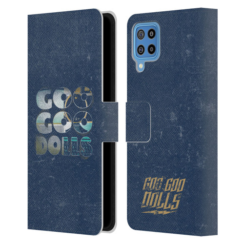 Goo Goo Dolls Graphics Rarities Bold Letters Leather Book Wallet Case Cover For Samsung Galaxy F22 (2021)