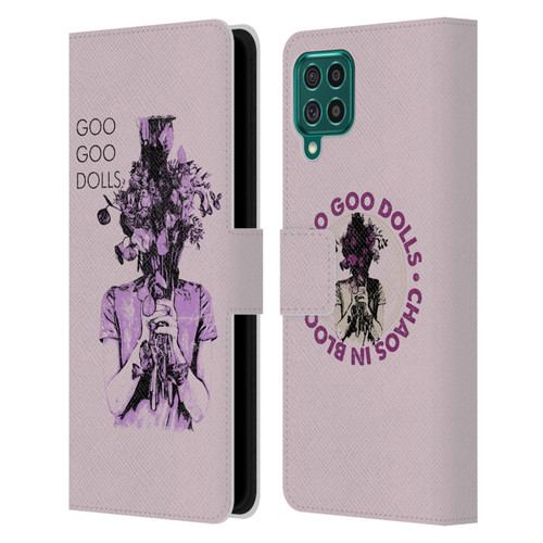 Goo Goo Dolls Graphics Chaos In Bloom Leather Book Wallet Case Cover For Samsung Galaxy F62 (2021)