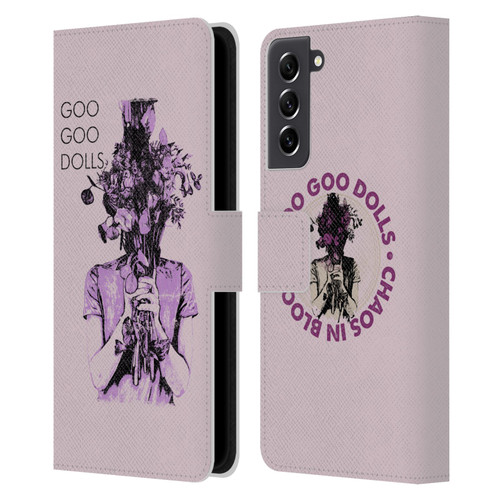 Goo Goo Dolls Graphics Chaos In Bloom Leather Book Wallet Case Cover For Samsung Galaxy S21 FE 5G