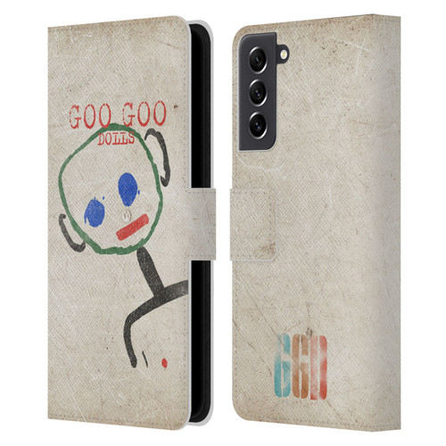 Goo Goo Dolls Graphics Throwback Super Star Guy Leather Book Wallet Case Cover For Samsung Galaxy S21 FE 5G