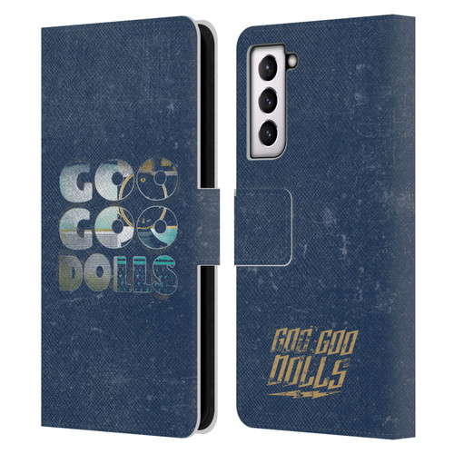Goo Goo Dolls Graphics Rarities Bold Letters Leather Book Wallet Case Cover For Samsung Galaxy S21 5G