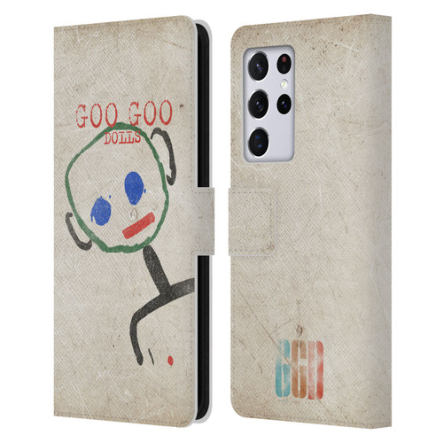 Goo Goo Dolls Graphics Throwback Super Star Guy Leather Book Wallet Case Cover For Samsung Galaxy S21 Ultra 5G
