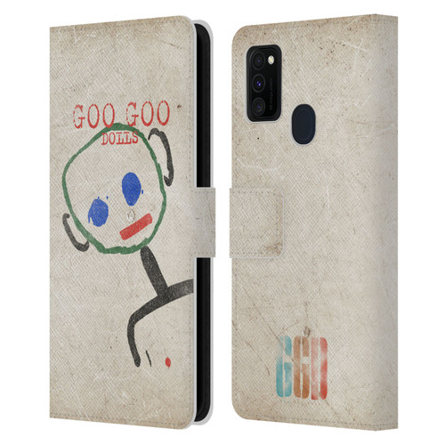 Goo Goo Dolls Graphics Throwback Super Star Guy Leather Book Wallet Case Cover For Samsung Galaxy M30s (2019)/M21 (2020)