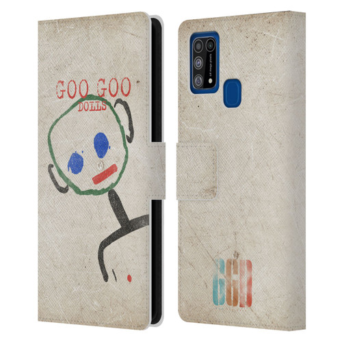 Goo Goo Dolls Graphics Throwback Super Star Guy Leather Book Wallet Case Cover For Samsung Galaxy M31 (2020)