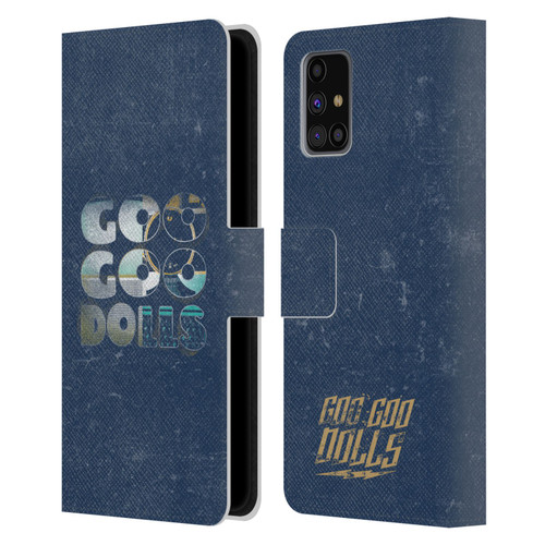 Goo Goo Dolls Graphics Rarities Bold Letters Leather Book Wallet Case Cover For Samsung Galaxy M31s (2020)