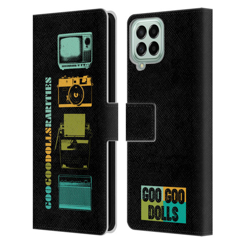 Goo Goo Dolls Graphics Rarities Vintage Leather Book Wallet Case Cover For Samsung Galaxy M33 (2022)