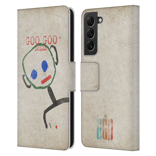 Goo Goo Dolls Graphics Throwback Super Star Guy Leather Book Wallet Case Cover For Samsung Galaxy S22+ 5G