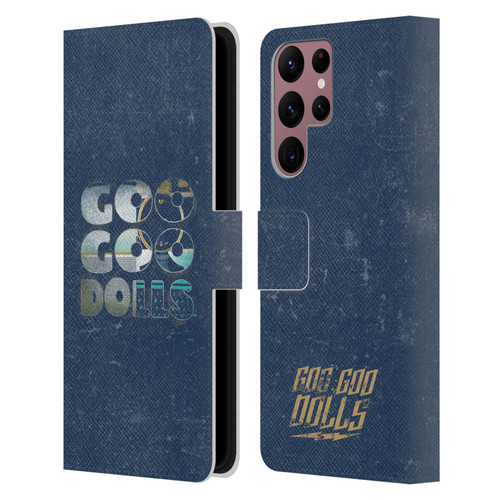 Goo Goo Dolls Graphics Rarities Bold Letters Leather Book Wallet Case Cover For Samsung Galaxy S22 Ultra 5G