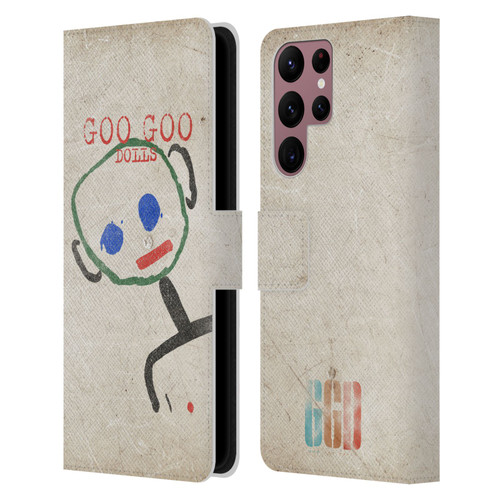Goo Goo Dolls Graphics Throwback Super Star Guy Leather Book Wallet Case Cover For Samsung Galaxy S22 Ultra 5G