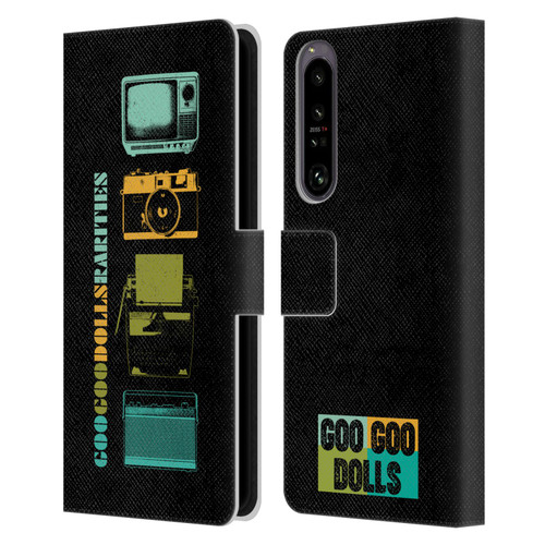 Goo Goo Dolls Graphics Rarities Vintage Leather Book Wallet Case Cover For Sony Xperia 1 IV
