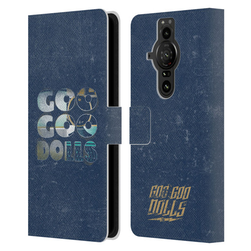 Goo Goo Dolls Graphics Rarities Bold Letters Leather Book Wallet Case Cover For Sony Xperia Pro-I