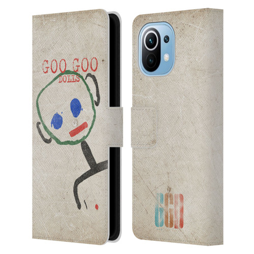 Goo Goo Dolls Graphics Throwback Super Star Guy Leather Book Wallet Case Cover For Xiaomi Mi 11