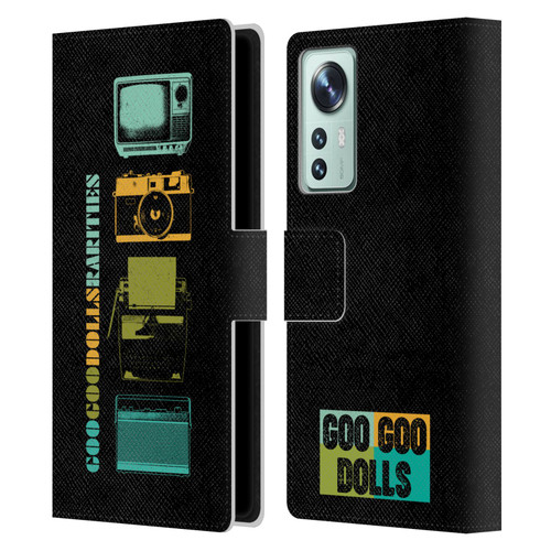 Goo Goo Dolls Graphics Rarities Vintage Leather Book Wallet Case Cover For Xiaomi 12