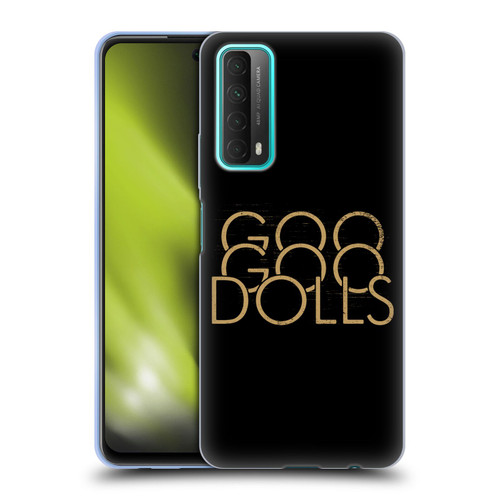 Goo Goo Dolls Graphics Stacked Gold Soft Gel Case for Huawei P Smart (2021)
