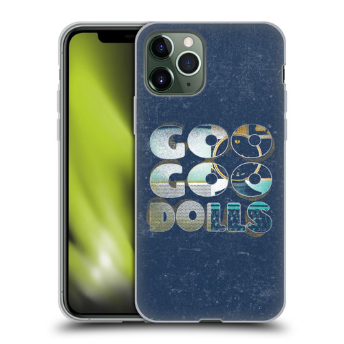 Goo Goo Dolls Graphics Rarities Bold Letters Soft Gel Case for Apple iPhone 11 Pro