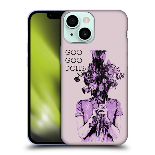 Goo Goo Dolls Graphics Chaos In Bloom Soft Gel Case for Apple iPhone 13 Mini